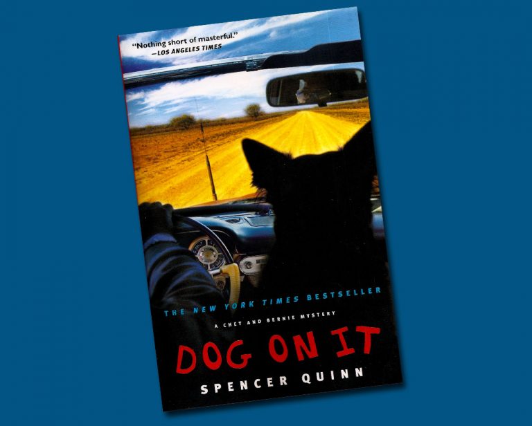 Dog mystery novel: “Dog on It”